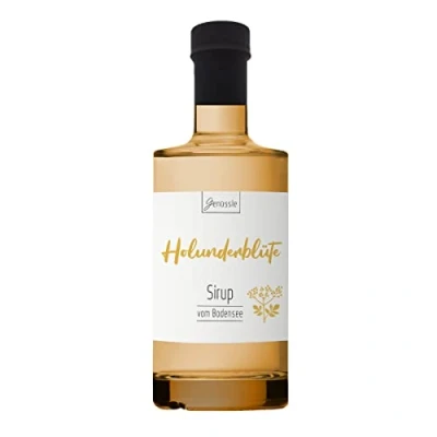 Abbildung von BIO Holunderblütensirup 3x 350 ml Genüssle Holunderblüten Sirup vom Bodensee