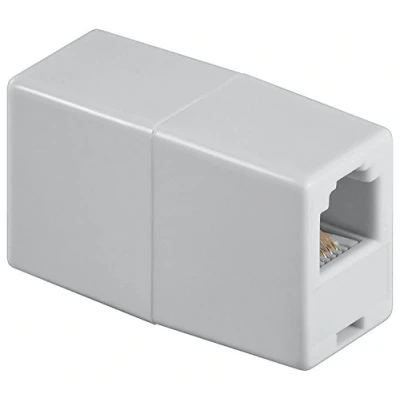 Abbildung von Goobay 93052 Telefon Adapter RJ11/RJ14 Buchse (6P4C) &gt;