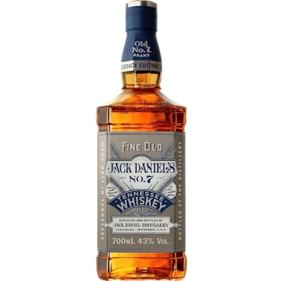 Abbildung von Jack Daniel&#039;s Sour Mash Tennessee Whiskey LEGACY EDITION No. 3 GREY DESIGN 43% Vol. 0,7l in Geschenkbox
