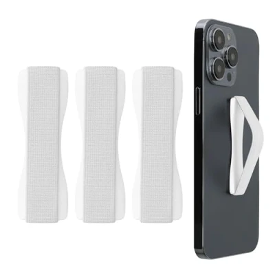 Abbildung von kwmobile Smartphone Fingerhalter 3 Set Fingerhalter, (1 tlg., Handy Halter Griff Halterung Einhandbedienung 3x Handyhalter)
