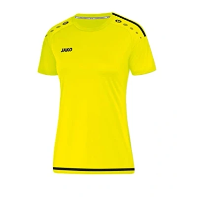 Abbildung von JAKO Damen Trikot Striker 2.0 KA, neongelb/schwarz, 44, 4219D