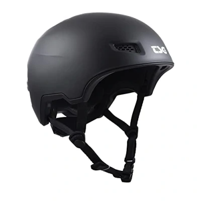 Abbildung von TSG Unisex Jugend All Terrain Solid Color Helm Sk8/Trott/Fahrrad/Wake/Ski/Schnee, Satin Black, XXS/XS
