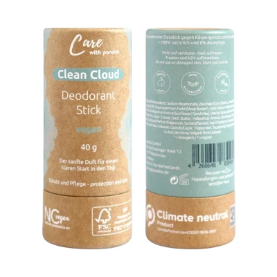 Abbildung von pandoo Körperpflegemittel Deo Stick Clean Cloud, vegan &amp; plastikfrei