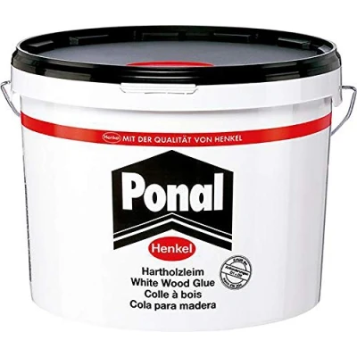 Abbildung von Ponal Classic, gebrauchsfertiger Holzleim mit hoher Verleimungsfestigkeit, Holzkleber für Montage , Flächen &amp; Fugenverleimungen, transparenter Bastelleim, 1x10kg