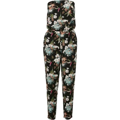 Abbildung von Urban Classics Bandeau Jumpsuit, Damen, Größe: 3XL, Black