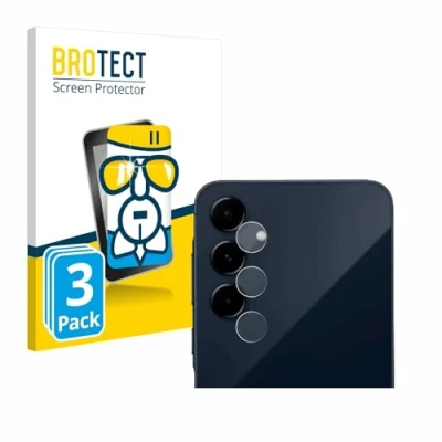 Abbildung von BROTECT Schutzglas für Samsung Galaxy A35 5G (NUR Kameraschutz) (3 Stück) Schutzfolie Panzer Folie Glas [Extrem Kratzfest 9H, Anti Fingerprint,