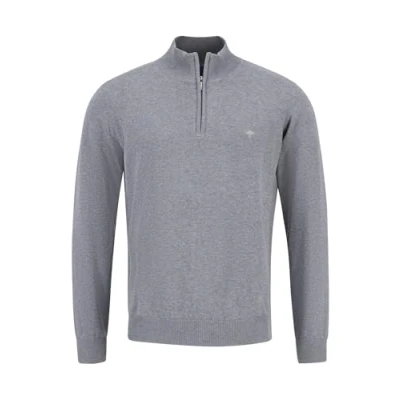 Abbildung von Fynch Hatton Strickpullover, Herren, Größe: 4XL, Steel