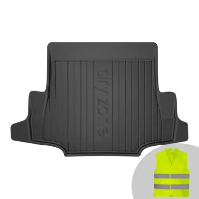 Abbildung von FROGUM DryZone Gummimatte Ganzjährige Praktische Auto Kofferraummatte Kofferraumwanne passend für BMW 1er E87 2004 2011 Hohe Kante Robust und langlebig
