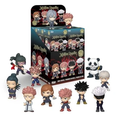 Abbildung von Funko Mystery Mini Jujutsu Kaisen 1 of 12 to Collect Styles Vary Vinyl Sammelfigur Geschenkidee Offizielle Handelswaren Spielzeug Für Kinder und Erwachsene Anime Fans
