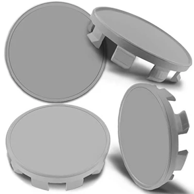 Abbildung von Biomar Labs 4 x 68mm Nabendeckel Kompatibel mit BMW 36136783536 Felgendeckel Radnabenabdeckung Nabenkappen Felgenkappen Radkappen Alufelgen Silber CBS 0