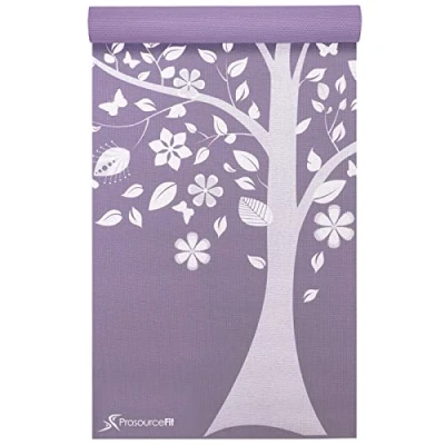 Abbildung von ProsourceFit Yoga Mats 3/16 (5mm) Thick for Comfort &amp; Stability with Exclusive Printed Designs