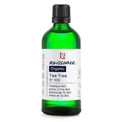 Abbildung von Naissance Teebaumöl (Nr. 109) 100ml Naturreines Ätherisches Öl 100% für Naturkosmetik, Aromatherapie, Duftlampe Duftöl Aroma Diffuser