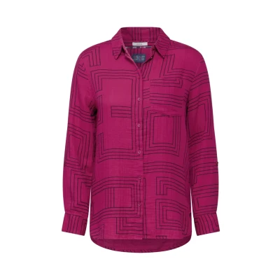 Abbildung von Cecil Hemdbluse, Damen, Größe: XXL, Pink