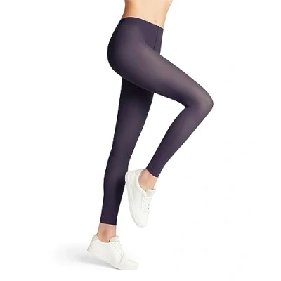 Abbildung von FALKE Damen Leggings Pure Matt 50 DEN W LE halb blickdicht einfarbig 1 Stück, Lila (Amethyst 8635) neu umweltfreundlich, S