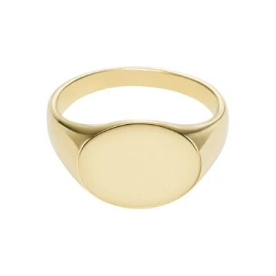 Abbildung von Fossil Ring goldcoloured, Herren, Größe: 63, Gold/coloured