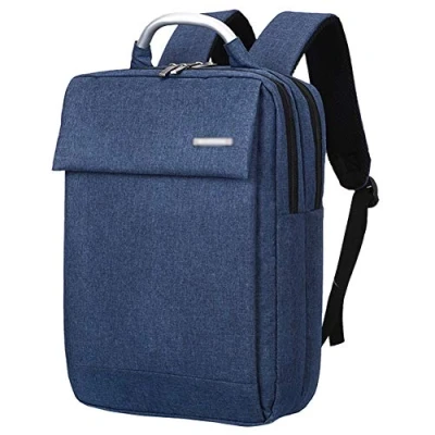 Abbildung von Laptop Rucksack Gepolstert Computer Wasserabweisende Reiserucksack 14 15 Zoll Schulter und Rückenpolsterung für Business Schule Frauen Männer Damen,Blau 1,14
