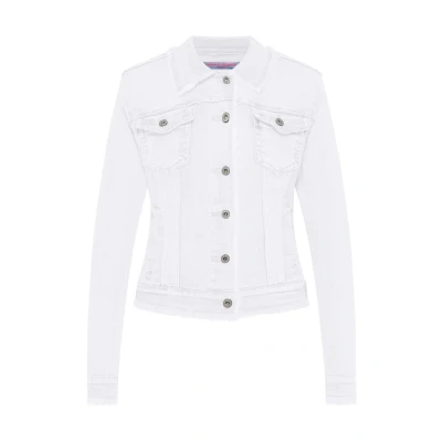 Abbildung von Frieda &amp; Freddies Petty Jeansjacke, Damen, Größe: Small, Reinweiss