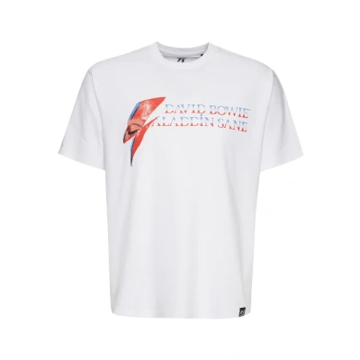 Abbildung von Re:Covered David Bowie Aladdin SANE Tshirt print, Herren, Größe: Medium, White