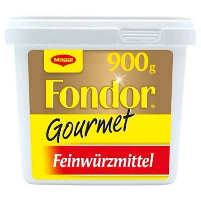 Abbildung von MAGGI Professional Fondor Gourmet Feinwürzmittel o.k.A., vegane Gewürzmischung, 1er Pack (900g GastroBox)