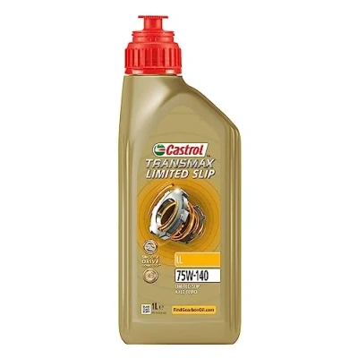Abbildung von CASTROL Transmax Limited Slip LL 15F1E7 Achsgetriebeöl 0.5 75W 140 API GL 5 BMW: Limousine, 3 Touring, MERCEDES BENZ: C Klasse T modell