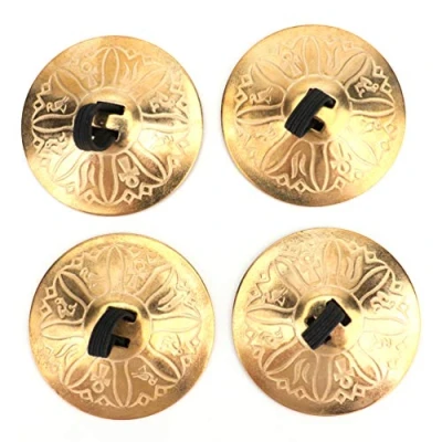 Abbildung von foraineam 2 Paar/4 PCS American Bauchtanz Finger Zimbel/sagats/Becken