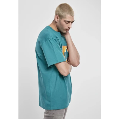 Abbildung von Starter Tshirt print, Herren, Größe: Medium, Green/yellow/rose
