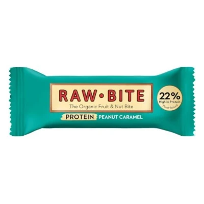 Abbildung von Raw Bite ProteinPeanut, Caramel, 45g (1)
