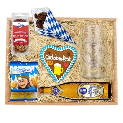 Abbildung von Bavariashop Oktoberfest Box &quot;Hofbräu&quot;, Zünftige Geschenkidee aus Bayern