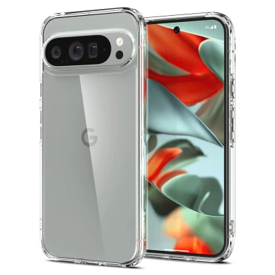 Abbildung von Spigen Ultra Hybrid TPU Back Cover Durchsichtig Google Pixel 9 Pro XL