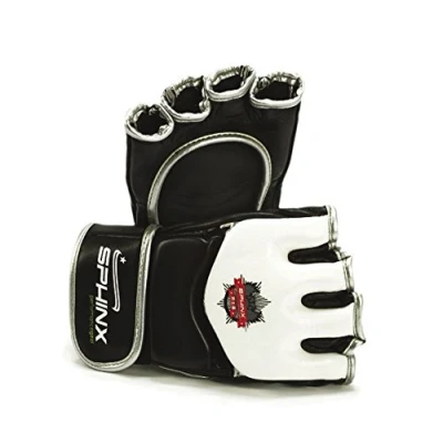 Abbildung von Kenneth J Lane Ronin XX MMA Handschuhe Unisex Erwachsene, Weiß, XL