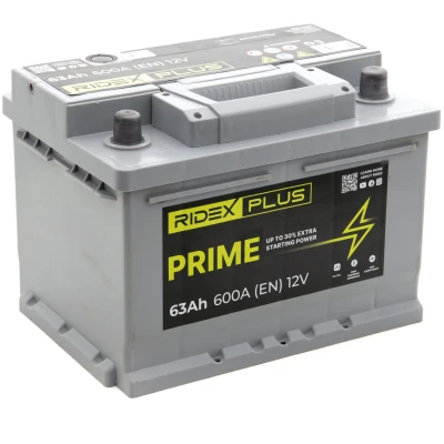 Abbildung von RIDEX PLUS 1S0033P Batterie 12V 63Ah 600A B13 OPEL: Insignia A Sports Tourer, Corsa D Schrägheck, Astra J FORD: C Max, FIESTA 6