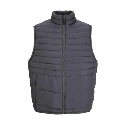 Abbildung von Jack &amp; Jones State Packable BW Collar NOOS Weste, Herren, Größe: XXL, Asphalt