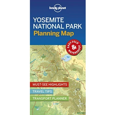 Abbildung von Lonely Planet Yosemite National Park Planning Map