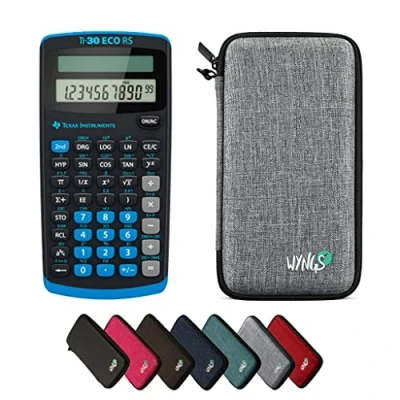 Abbildung von CALCUSO Sparpaket Hellgrau mit Taschenrechner TI 30 ECO RS
