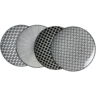 Abbildung von Ritzenhoff &amp; Breker Frühstücksteller &quot;Takeo&quot;, (Set, 4 St.), Porzellan, skandinavisch schlichter Touch, Ø 21,5 cm