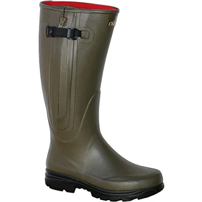 Abbildung von La Chasse® Neoprene Gummistiefel Arles mit Reißverschluss wasserdicht