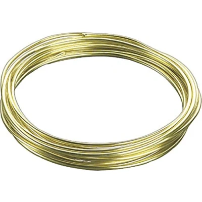 Abbildung von 5 x Knorr prandell Aluminiumdraht 3mmx3m vergoldet