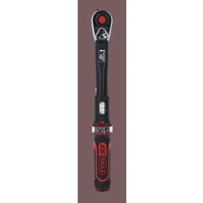 Abbildung von KS TOOLS 516.1522 Drehmomentschlüssel 10 (3/8&quot;)mm (Zoll) 10Nm 50Nm mit analoger Anzeige Vierkant DIN 3120, ISO 1174 350mm