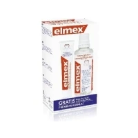 Abbildung von Elmex Kit gegen Karies, Mundspülung, 400 ml + Zahnpasta, 75