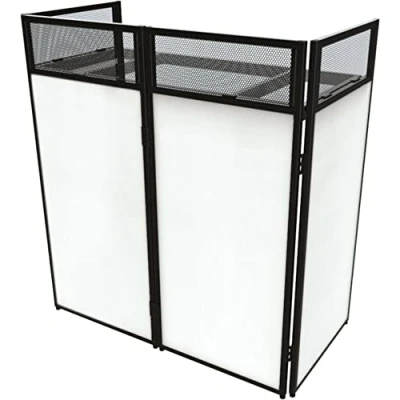 Abbildung von faltbarer DJ STÄNDER TISCH WORKSTATION LITE CONSOLE KONSOLE HALTERUNG MUSIK EVENT BÜHNE EQUIPMENT inkl. TRAGETASCHE