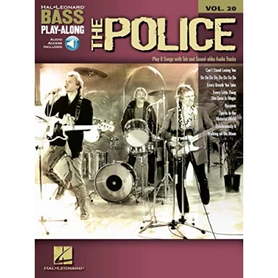 Abbildung von Bass Play Along Volume 20:The Police: Noten, CD, Lehrmaterial, Tabulatur für Gitarre (Bass along, 20, Band 20)