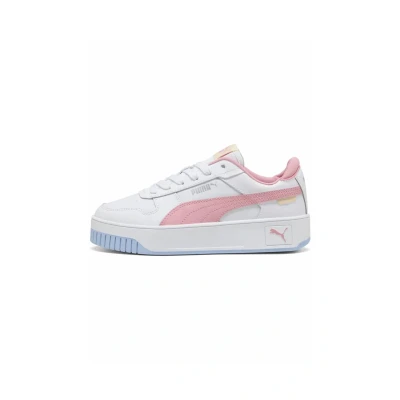 Abbildung von PUMA Carina Street JR Sneaker, White PINKSCAPE Exotic RED, 38 EU