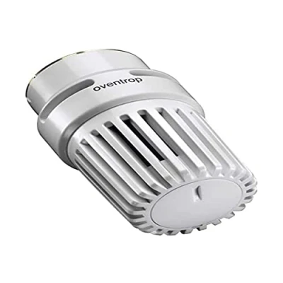 Abbildung von Oventrop Heizkörperthermostat, Thermostat Uni LHB M 30 x 1,5 Skalenkappe ohne Nullstellung weiß