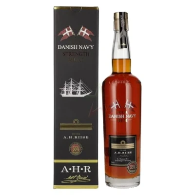 Abbildung von A.H. Riise Royal Danish Navy Strength Rum 55,00% 0,70 Liter