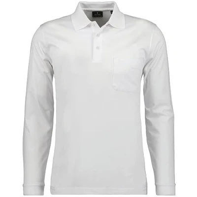 Abbildung von Ragman Poloshirt weiss, Herren, Größe: XL, Weiss