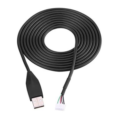 Abbildung von Bewinner 2M USB Mauskabel Linie Drahtkabel Ersatz Reparaturzubehör für Logitech MX518 Spielmaus Kabel
