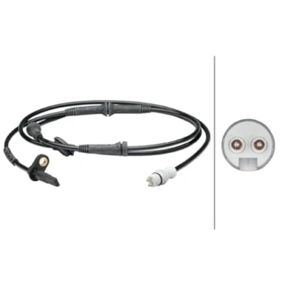 Abbildung von HELLA 6PU 012 679 231 ABS Sensor Hinterachse aktiver 2 FIAT: Punto II Schrägheck