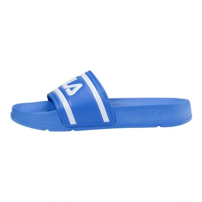 Abbildung von Fila Morro Bay Slipper Badeschuh mit großem Markenschriftzug