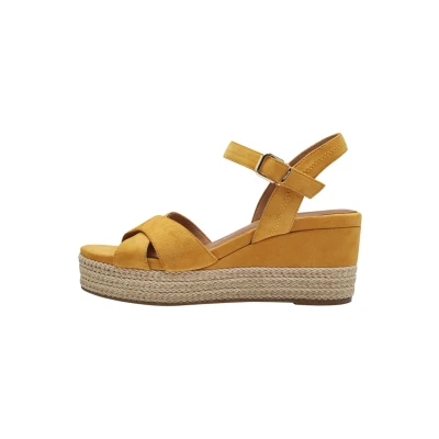 Abbildung von Tamaris Plateausandalette, Damen, Größe: 37, Mango Schuhe