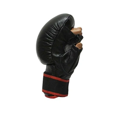 Abbildung von KWON Boxhandschuhe Virtus SV Handschuhe Handschutz Krav Maga Handschützer Leder Faustschutz Selbstverteidigung (Echtes Leder, Klettverschluss), Boxsackhandschuhe, MMA, Sandsackhandschuhe Schlagpolster Kampfsport